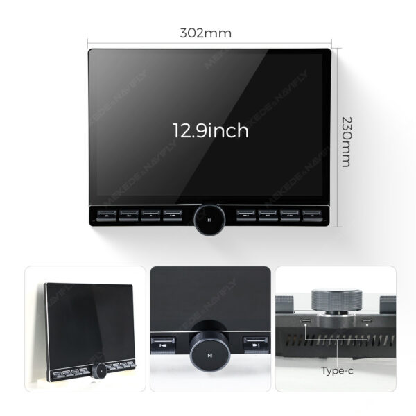 Магнитола DUDU 13" XIAOMI SU7 Style — изображение 5