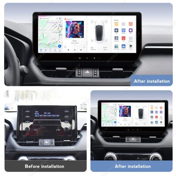 Магнитола DUDU Individual Design для Toyota RAV4 (19-25) — изображение 4