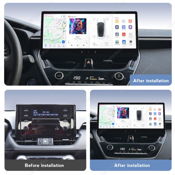 Магнитола DUDU Individual Design для Toyota Corolla (18-25) — изображение 5
