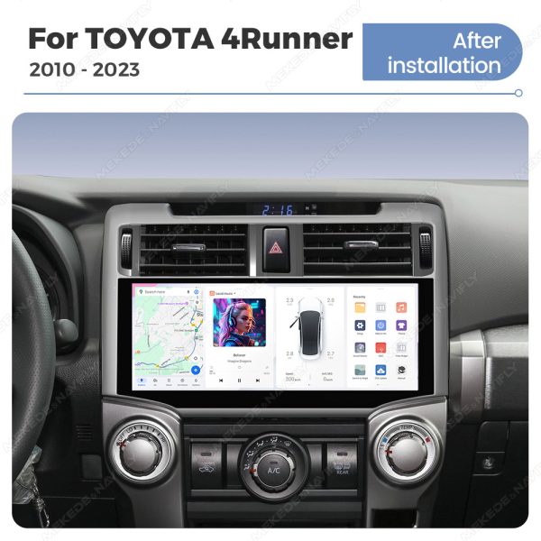 Магнитола DUDU Individual Design для Toyota 4Runner (09-24)