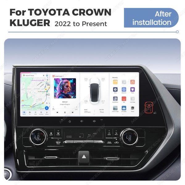Магнитола DUDU Individual Design для Toyota Crown Kluger (21-25)