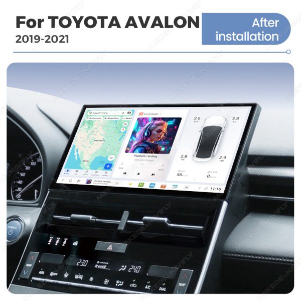 Магнитола DUDU Individual Design для Toyota Avalon (18-21)