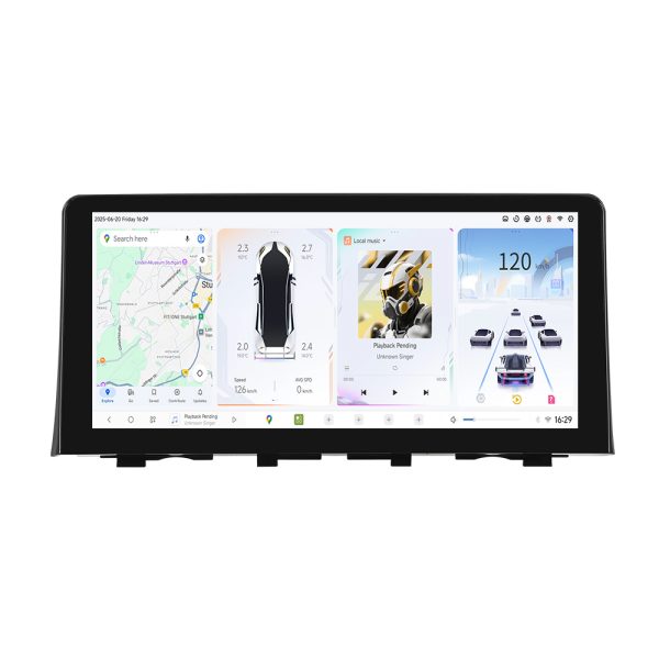 Магнитола DUDU Individual Design для Honda Civic (15-22) — изображение 6