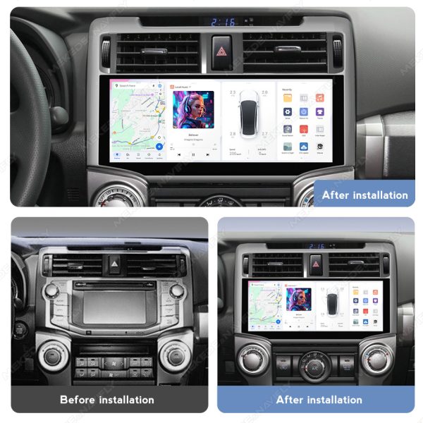 Магнитола DUDU Individual Design для Toyota 4Runner (09-24) — изображение 5