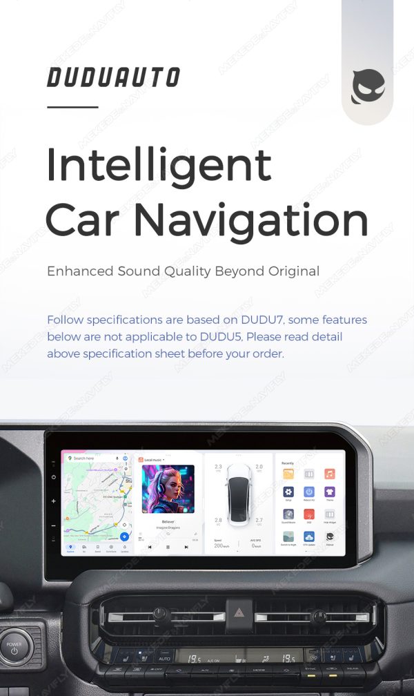 Магнитола DUDU Individual Design для Toyota Land Cruiser Prado (23-25) — изображение 2