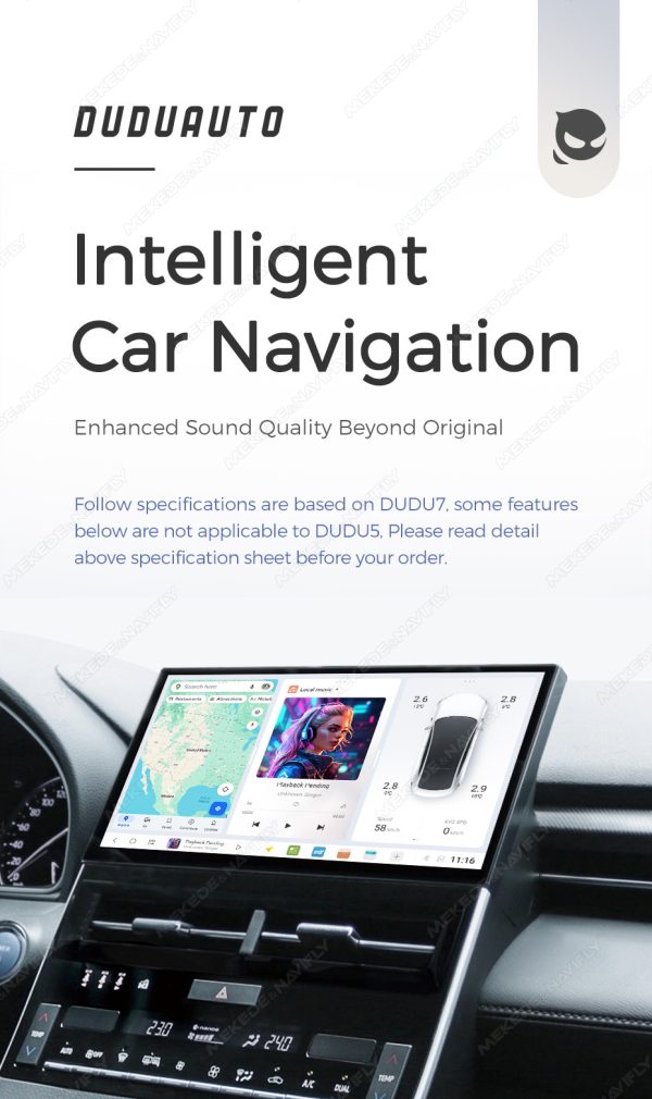 Магнитола DUDU Individual Design для Toyota Avalon (18-21) — изображение 2